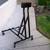 FACTORY BUILT STEEL OUTBOARD STAND WITH CASTORS 1 thumbnail