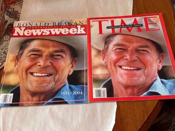 Reagan Commemorative Magazines 1