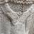 John Ashford Handknitted Round-Neck Ivory Patterned Sweater - Size M 13 thumbnail