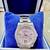 Rolex Oyster Datejust 116200 36mm Pink Floral Dial Watch Diamond Bezel 8 thumbnail