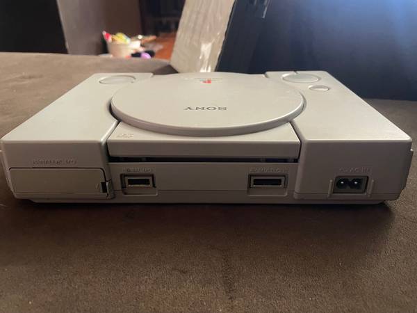 Sony PlayStation 1 Video Game Console- w/2 original controllers, cords - $60 (Ramona)63470811420931123