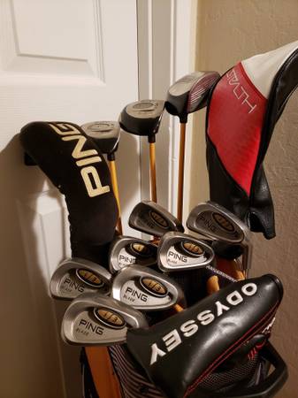 Ping full matching golf clubs set and bag 1