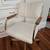 Vintage Chromecraft Chair on Wheels Biscayne White 3 thumbnail