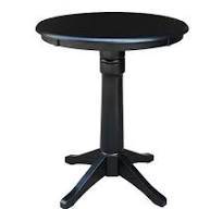 Black round  table.........T 33 1