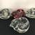4 Indiana Glass Crystal Sleeping Cat Votives 3 thumbnail