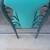 Two 2 chairs Sturdy metal frame 4 thumbnail