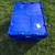 Large Blue Plastic Tote with Closable Lid (3 AVAILABLE) 2 thumbnail