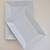 NEW 16" DENMARK 2-Piece Contemporary White Rectangular Tray SET 6 thumbnail