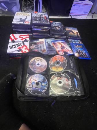 Mixed Lot 100 Blu Rays and DVDs 1