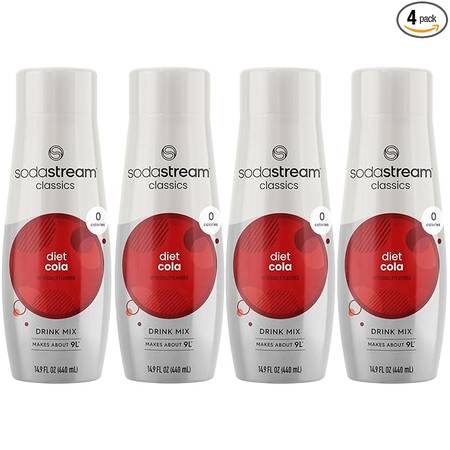 8 bottles SodaStream Diet Cola, 14.9 Fl Oz 1