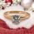 Lady's 14K Yellow Gold Diamond Solitaire Ring 2.4g 1 thumbnail