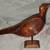 VINTAGE FOLK ART, HAND CARVED BIRD SCULPTURE 1 thumbnail