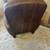 Vintage Genuine Brown Leather Club Lounge Chair and Ottoman 9 thumbnail