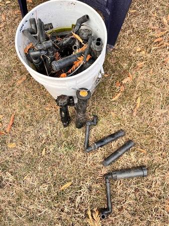 Bucket of Sprinkler heads 1