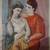 PICASSO "THE LOVERS" OLD COLOR LARGE LITHOGRAPH UNFRAMED 6 thumbnail
