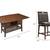 Dining Table with 4 Swivel Chairs & 2 Stools 11 thumbnail