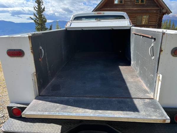 2009 Ford F250 XL super cab 4x4 8' service /utility bed Price Reduced! - $21,000 (Evergreen/Idaho Springs)63619738134915123