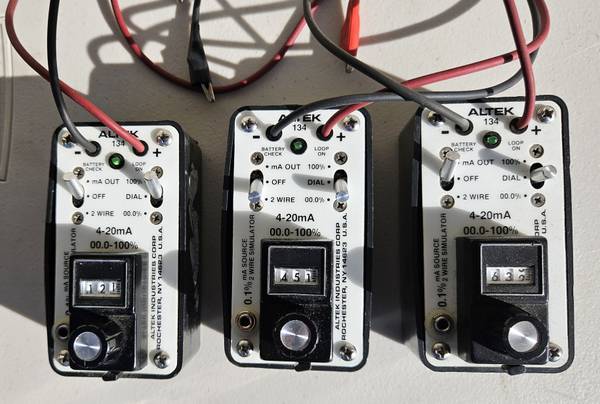 Altek Milliamp Calibrators 1