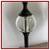 Restoration Hardware Crystal Ball Table Lamps - A Pair 5 thumbnail