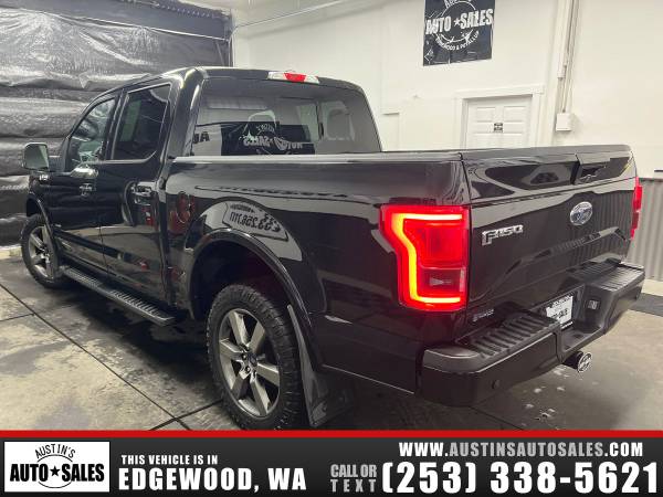 2016 Ford F-150 Lariat SuperCrew Short Bed *F-150 F150* - $21,451 (Edgewood, WA)63617898525185122