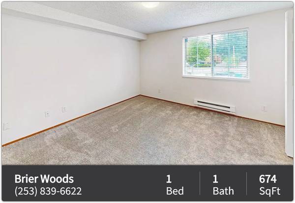 $1,800 / 1br - 674ft2 - Federal Way's finest! 1 bed, 1 bath in a can't-miss location. (Federal Way)64031135494147121
