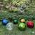 CLASSY GARDEN BALLS ~ Vntg Mercury Glass 2 thumbnail