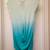 Young Fabulous Broke Tee Blue Ombre Hi Low Tunic Top Sz Small 6 thumbnail