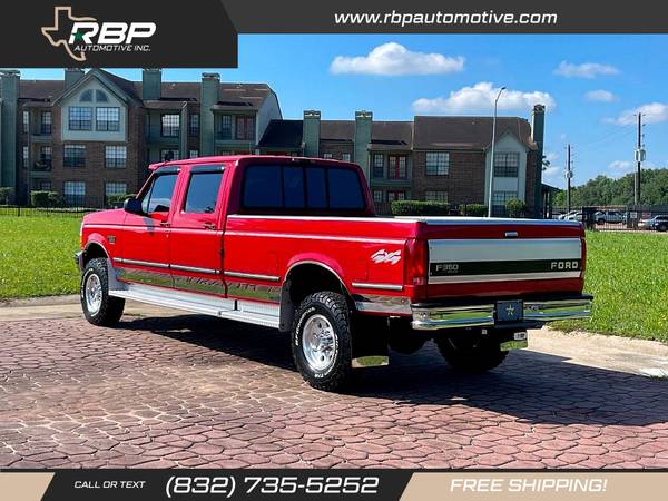 1995 Ford F350 F 350 F-350 XLT4WD Crew Cab LB 7.3L Well Maintained CLE - $34,900 (RBP AUTOMOTIVE INC)63622336562179122