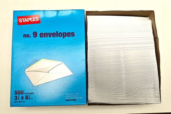 400 No. 9 Envelopes 1