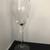 6 Elegant Wine Glasses etched with Flowers 16 thumbnail