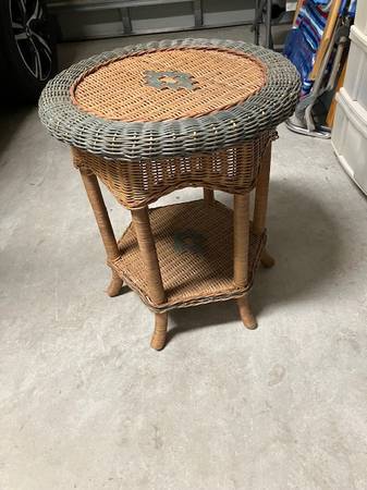 Wicker Table 1