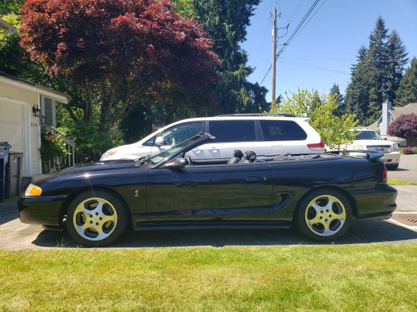 1997 mustang cobra convertible - $7,000 (South Evetett)63623005374977121