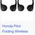 Honda Pilot Folding Wireless Headphones OEM 2 thumbnail