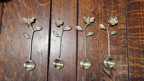 Brass Teaspoons from Anthropologie 1