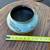 Handmade Blue Swirl Pottery Vase – 4.5” Tall 3 thumbnail