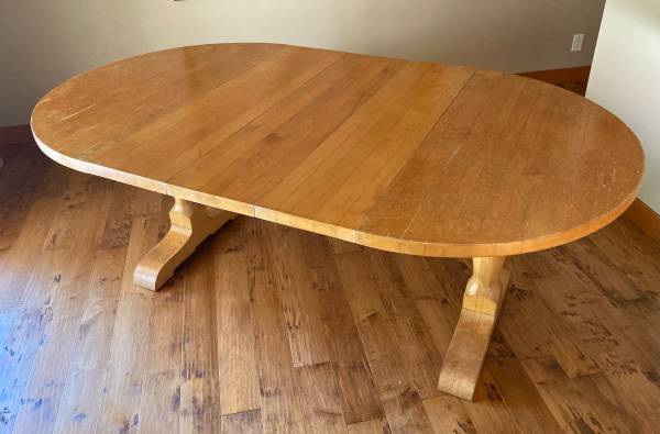 Solid Maple Table 1