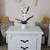 White Wood Nightstand / Dresser – 3 Drawers – 30x30 4 thumbnail