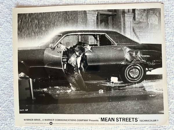 Original 1973 Martin Scorsese's MEAN STREETS 8x10" still 1