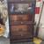 Antique Globe Wernicke Co. 4 Section Wood & Glass Apothecary Bookcase 1 thumbnail