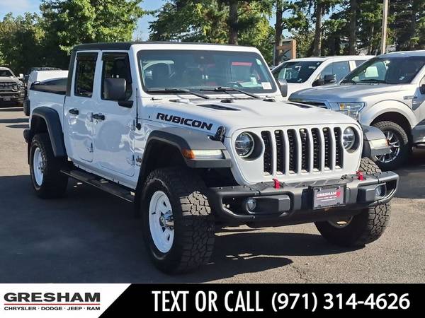 2020 Jeep Gladiator 4x4 4WD Truck SUV Rubicon Crew Cab 1