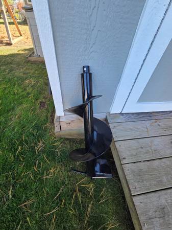 12 in. Post Hole Digger Earth Auger Bit 1