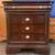 4 Drawer Bordeaux Cherry Nightstand End Table Chest 1 thumbnail