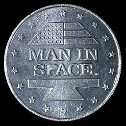 Man In Space Coins 1