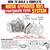 3M 7 IN 1 Reusable Half Face Respirator Mask Spraying Painting Medium 11 thumbnail