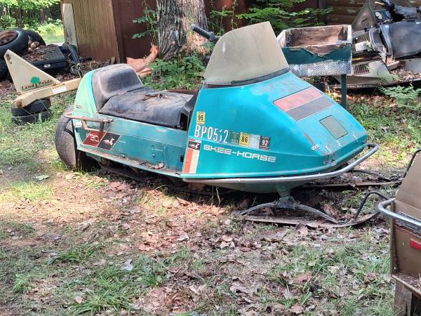Mid 70's Johnson snowmobile 1