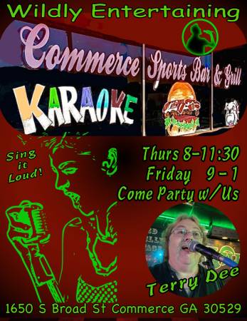 Thursday Karaoke at Commerce Sports Bar & Grill 1