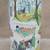 VINTAGE 1970s WALT DISNEY SNOW WHITE 19” METAL TRASH CAN 6 thumbnail