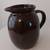 Vintage Dark Brown Stonewear Pitcher 1 thumbnail