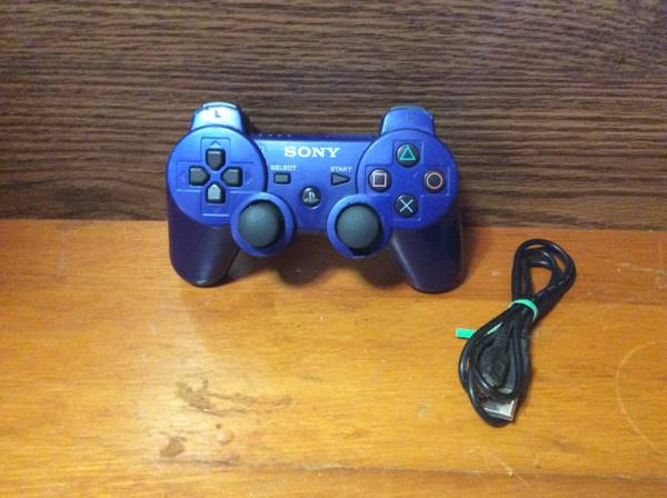 Blue PS3 Controller 1