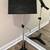 BELMONTE Adjustable Music or Lecture Stand, Black Metal Tripod, Chrome 1 thumbnail